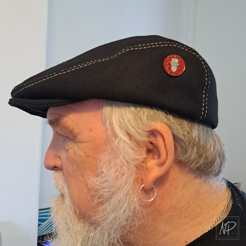 Stockport Beard Club Custom Flat Cap