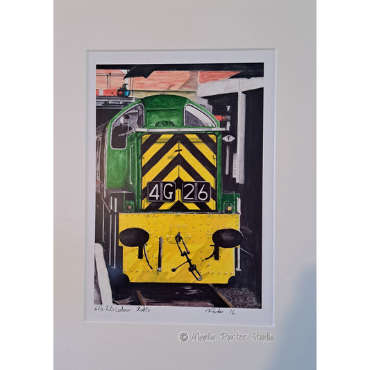 4G-26 colour - Limited Edition Print