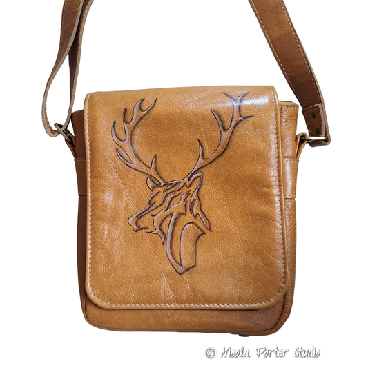 Alocin Angus - Hand-painted leather bag