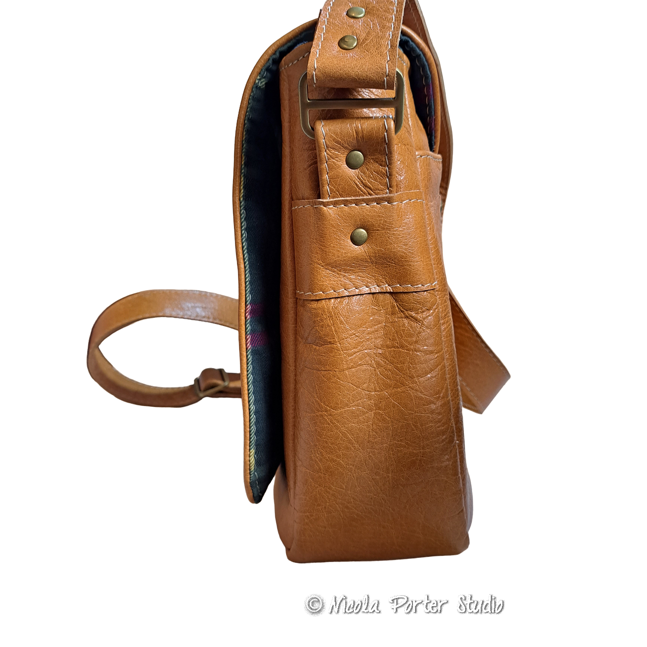 Alocin Angus - Hand-painted leather bag