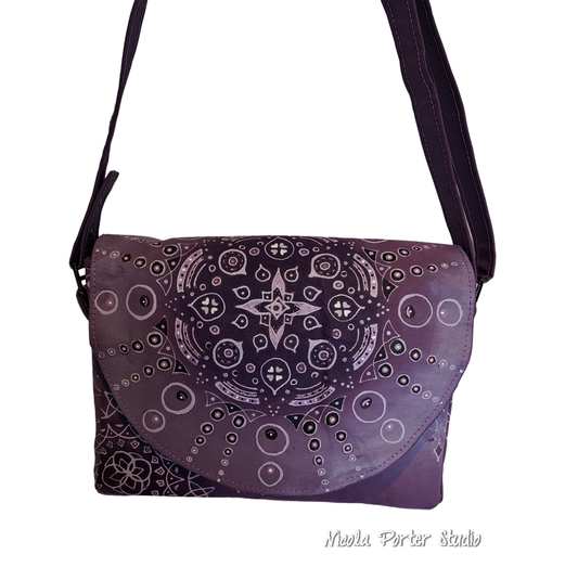 Ella D - Hand-painted crossbody bag