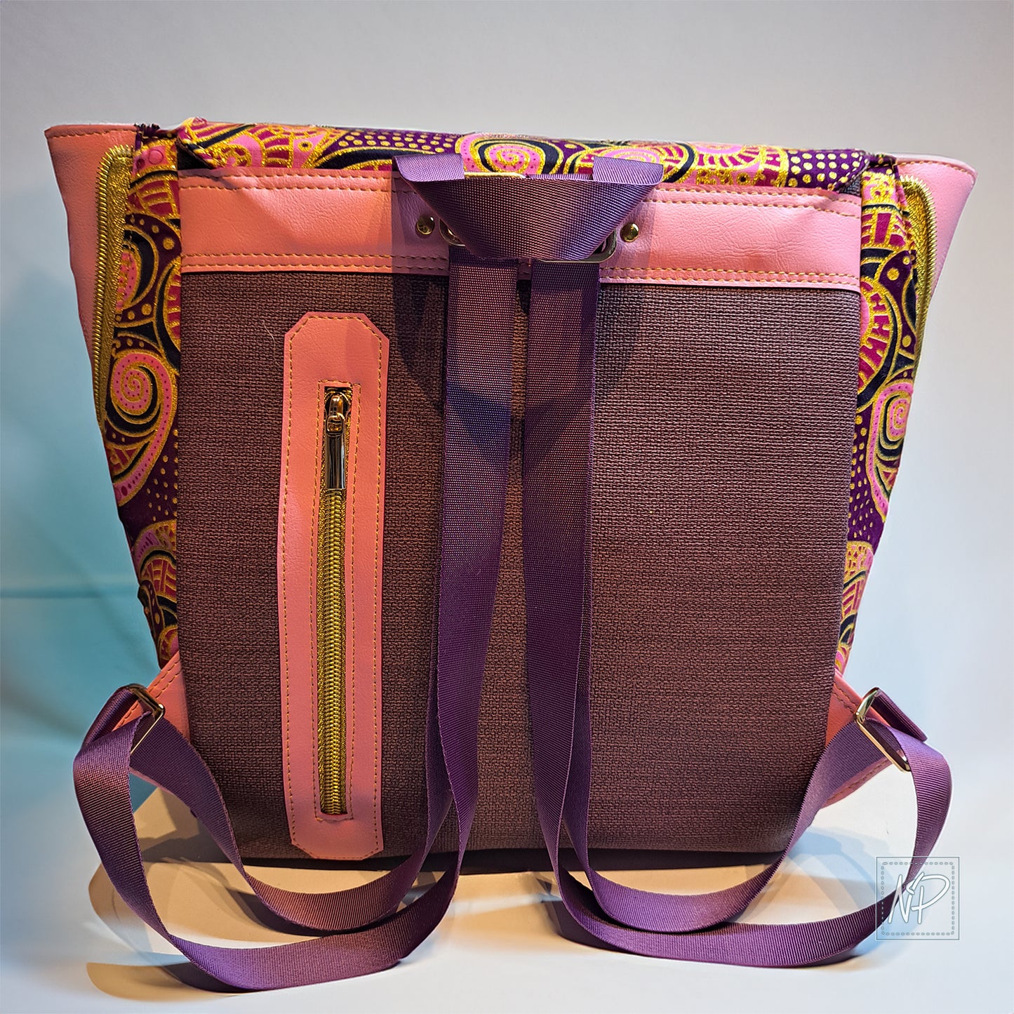 Pink & Purple Mini Backpack