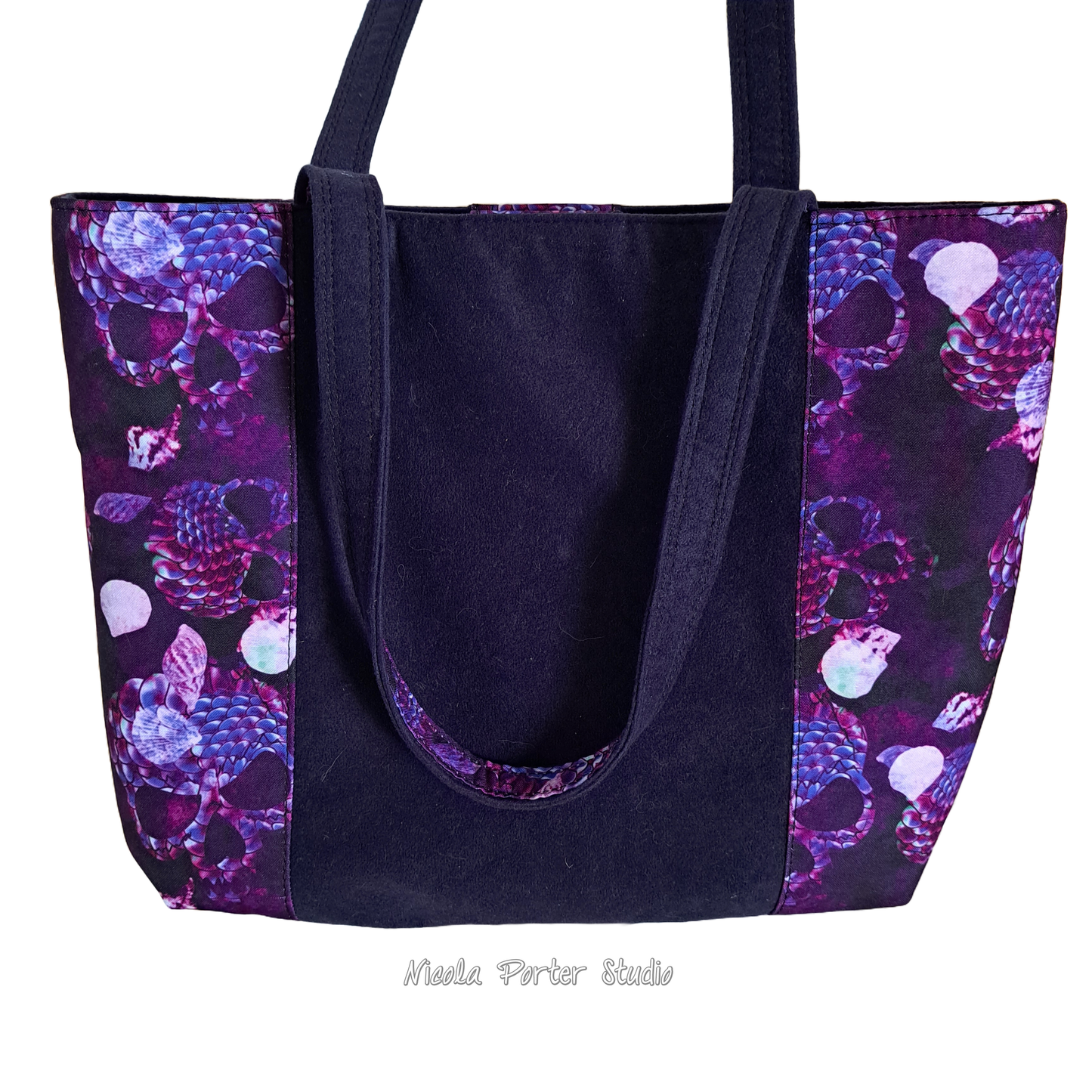 Large Skull Tote Bag