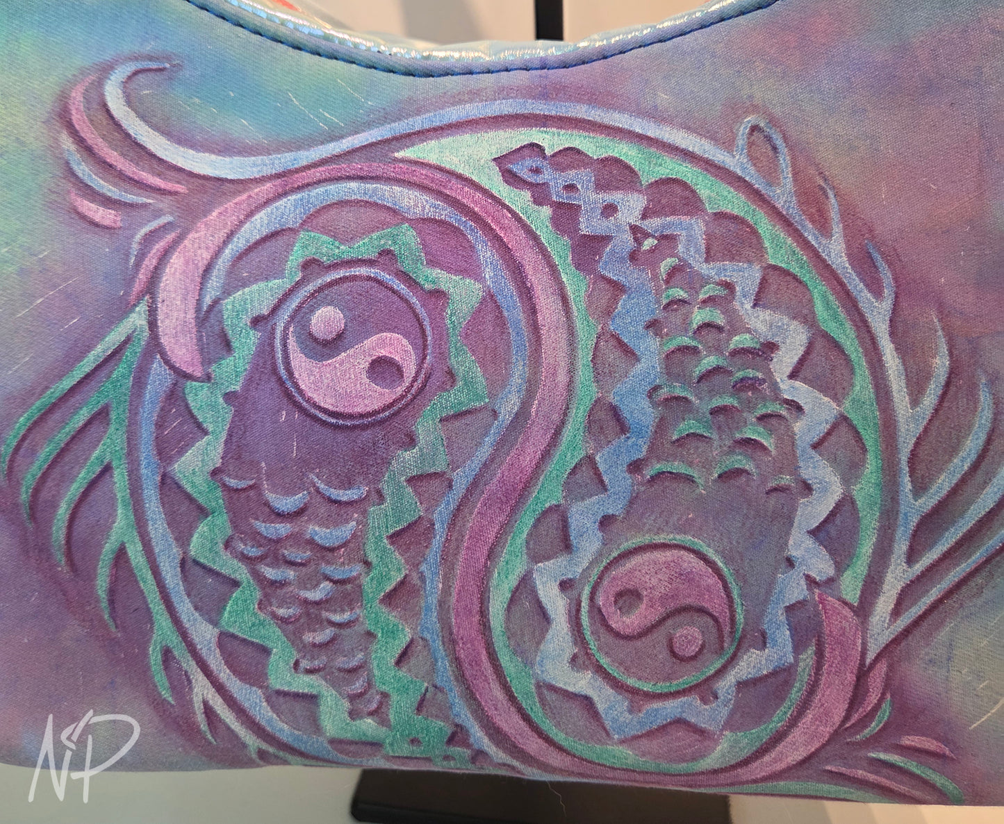 Yin-Yang fish Shoulder Bag