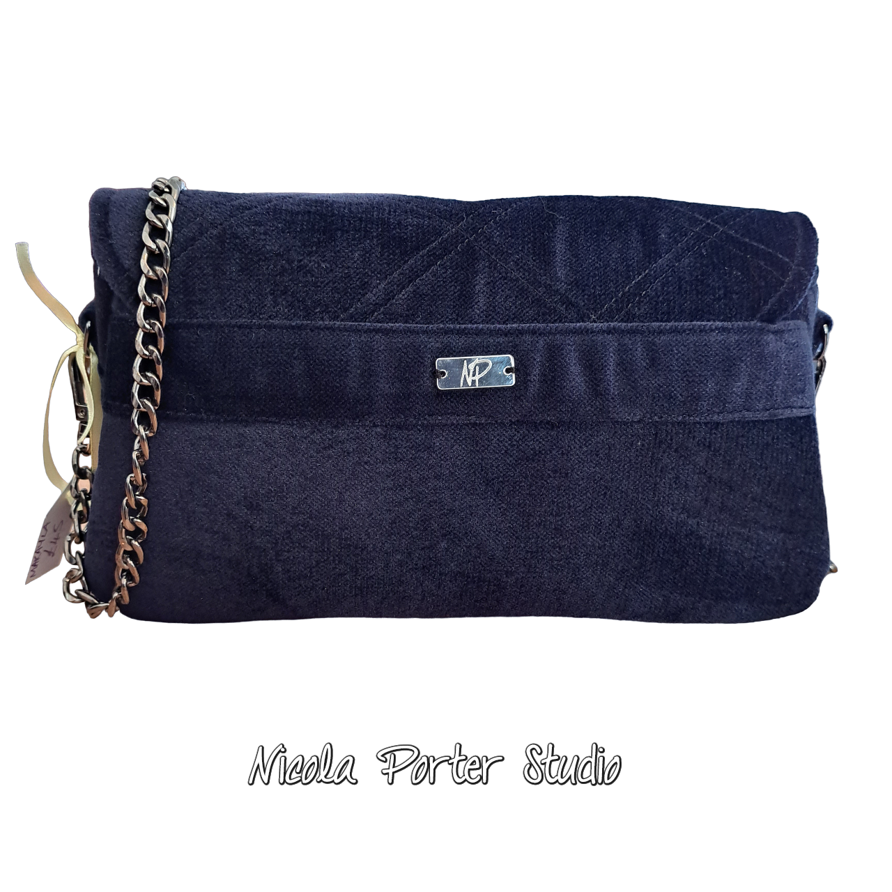 Makayla - Sapphire Blue Evening Bag