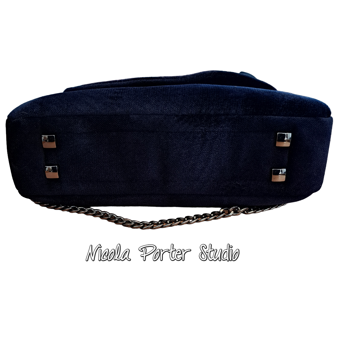 Makayla - Sapphire Blue Evening Bag