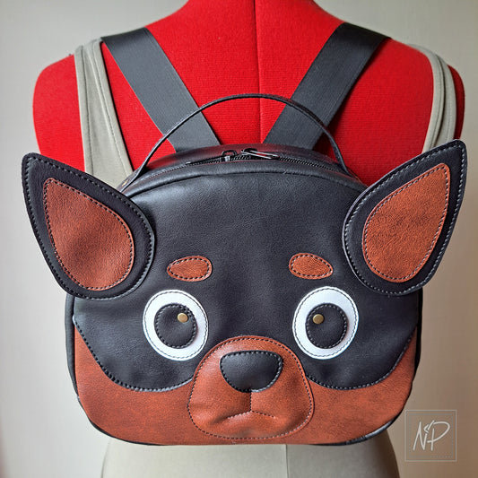 Cute Handmade Dog Backpack