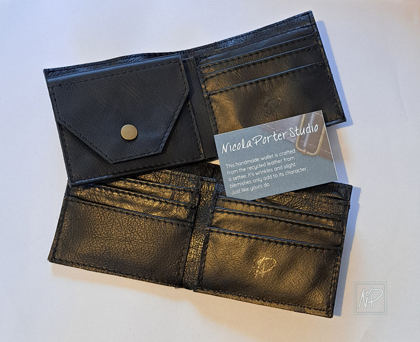 Handmade Recycled Leather Wallets