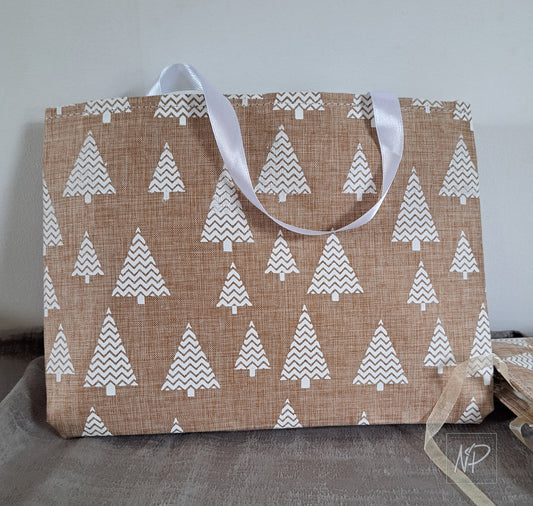 Handmade Gift Bag - Christmas Trees